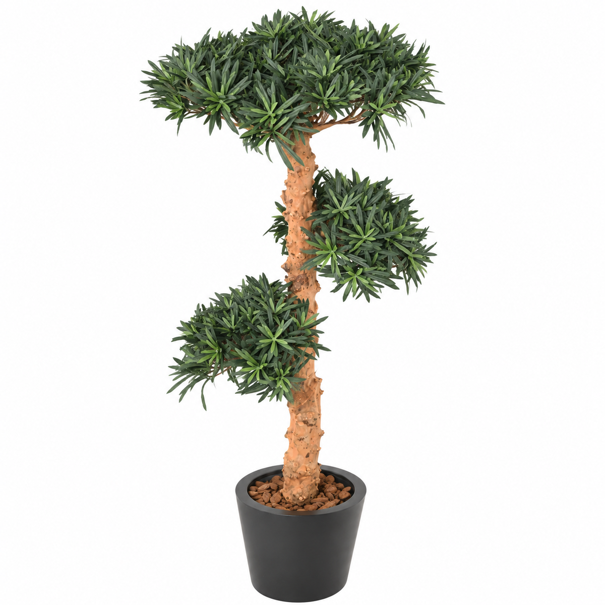 Bonsaï Podocarpus Artificiel Élégance 150 cm | Belle Verdure
