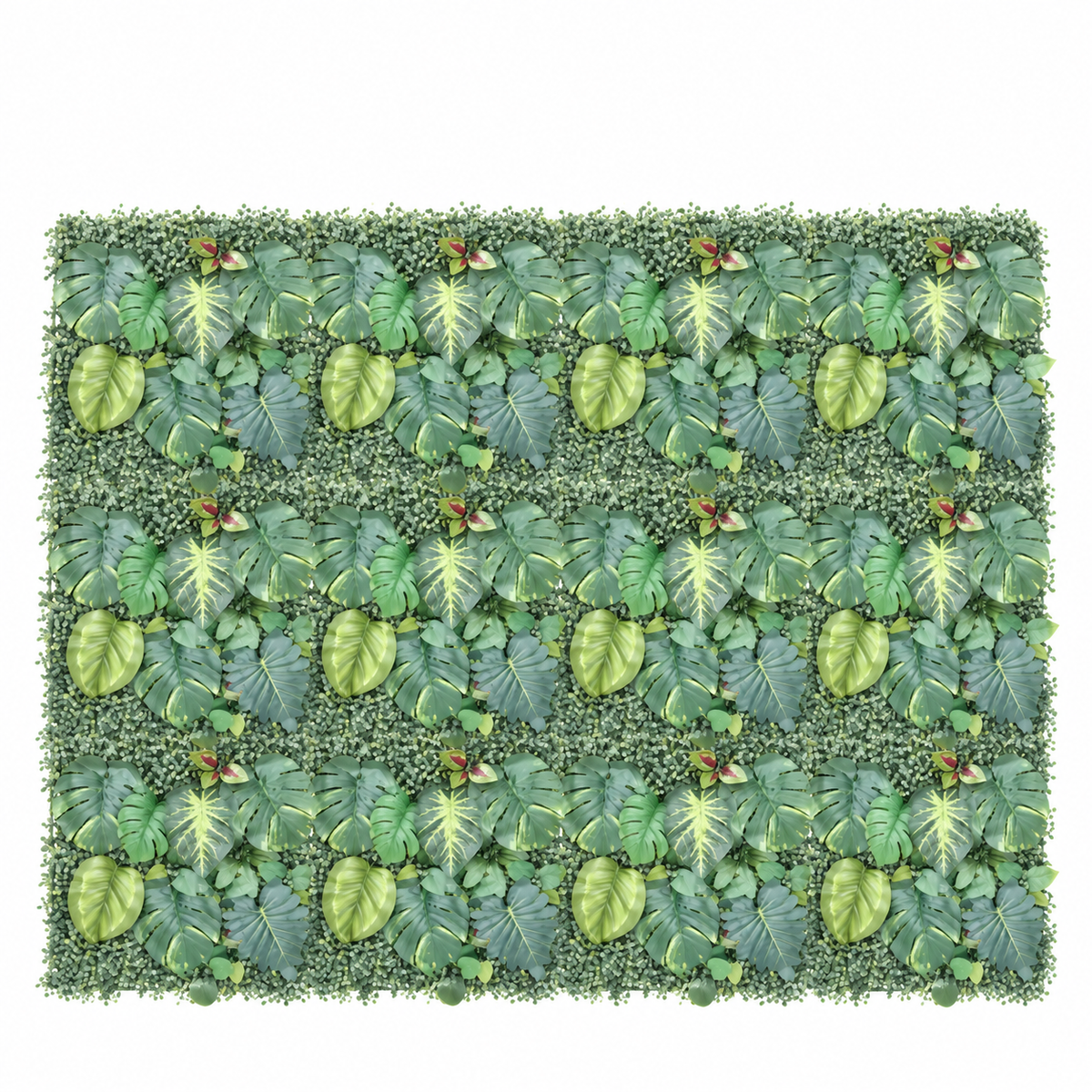 Panneau Végétal Tropical Artificiel 50x50cm