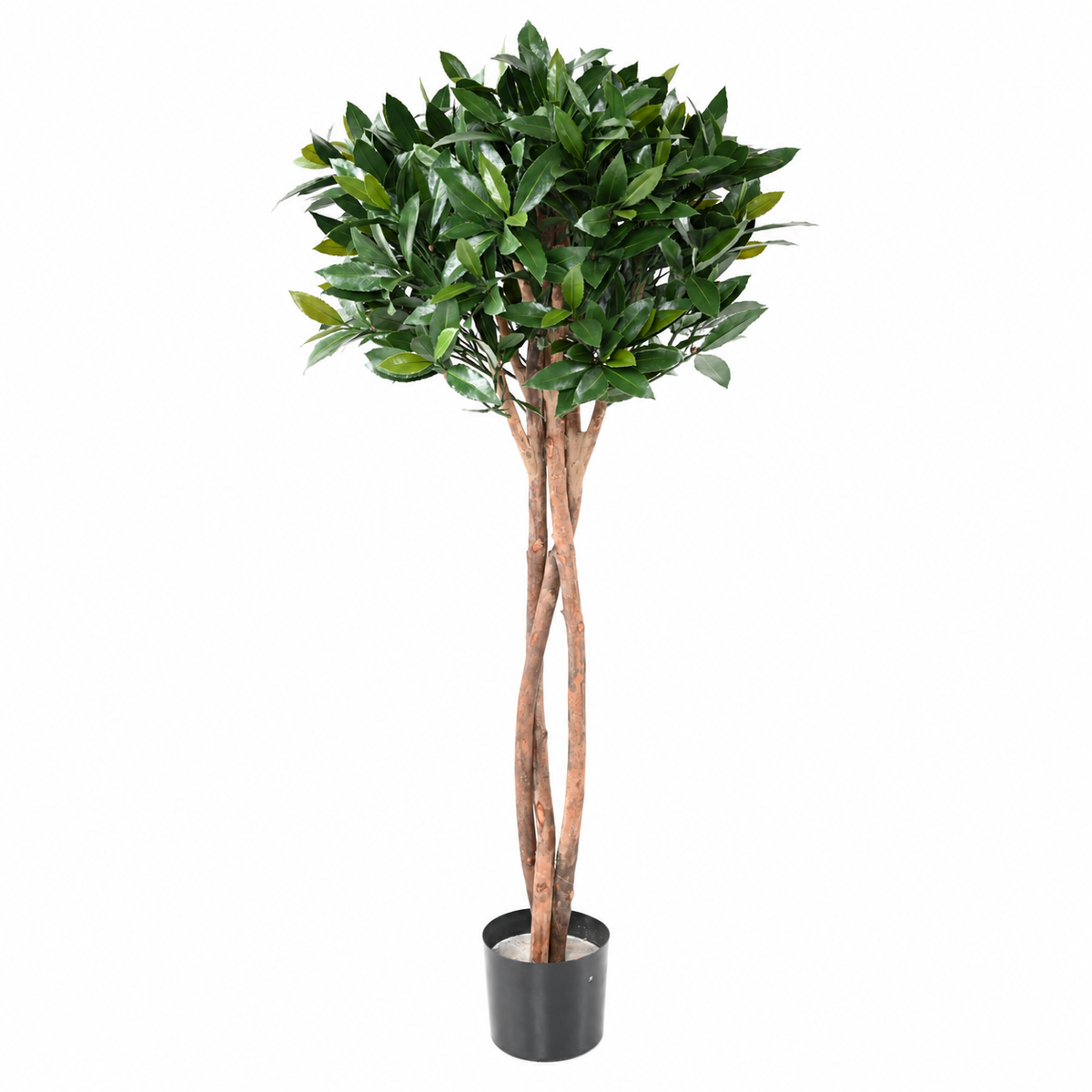 Laurier Nobilis Artificiel Boule sur Tige Anti-UV 130 cm | Belle Verdure