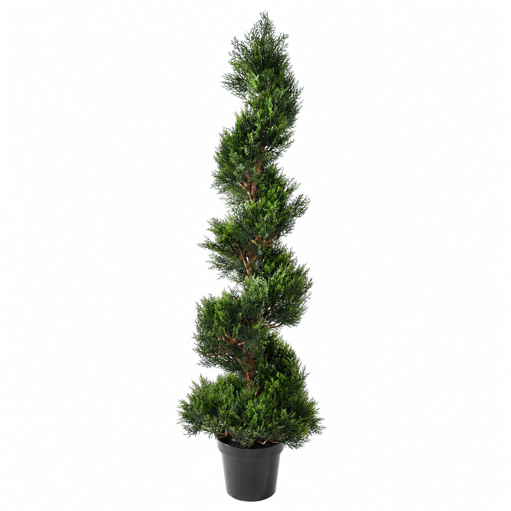 Cyprès Artificiel Spirale Anti-UV 150 cm | Belle Verdure