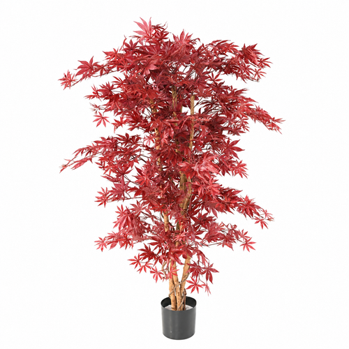 Aralia Artificiel Élégance Rouge 160 cm | Belle Verdure