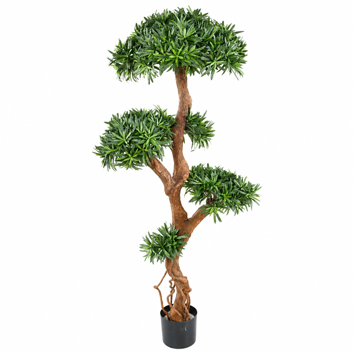 Bonsaï Podocarpus Artificiel Signature 140 cm | Belle Verdure