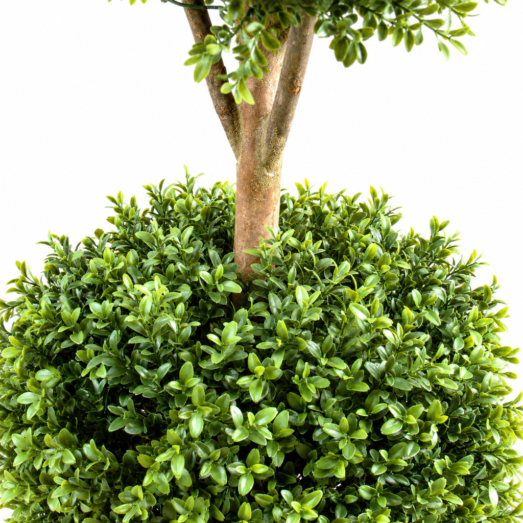 Buis Artificiel Tige Double Boule 140 cm | Belle Verdure