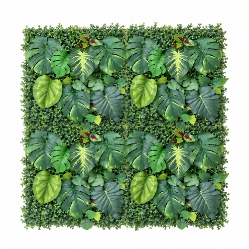 Panneau Végétal Tropical Artificiel 50x50cm