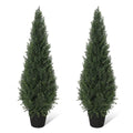 Cyprès Artificiel (2 pièces) Anti-uv