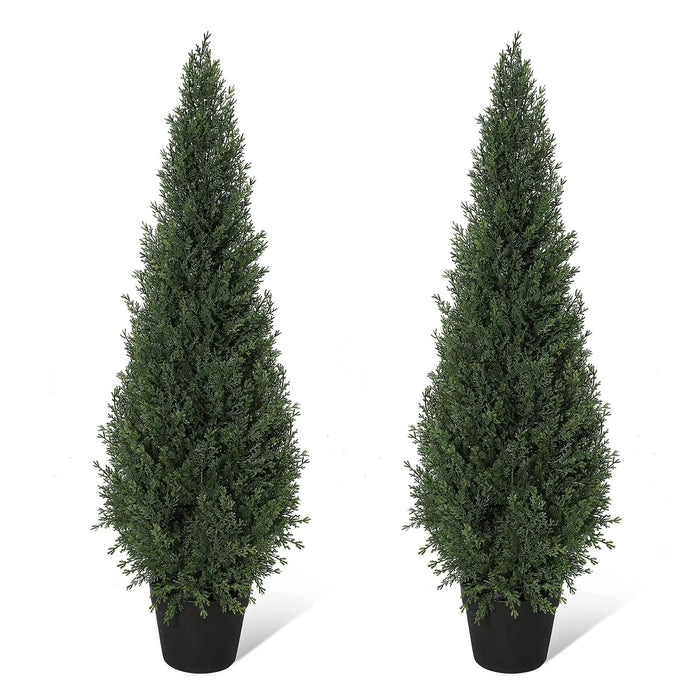 Cyprès Artificiel (2 pièces) Anti-uv