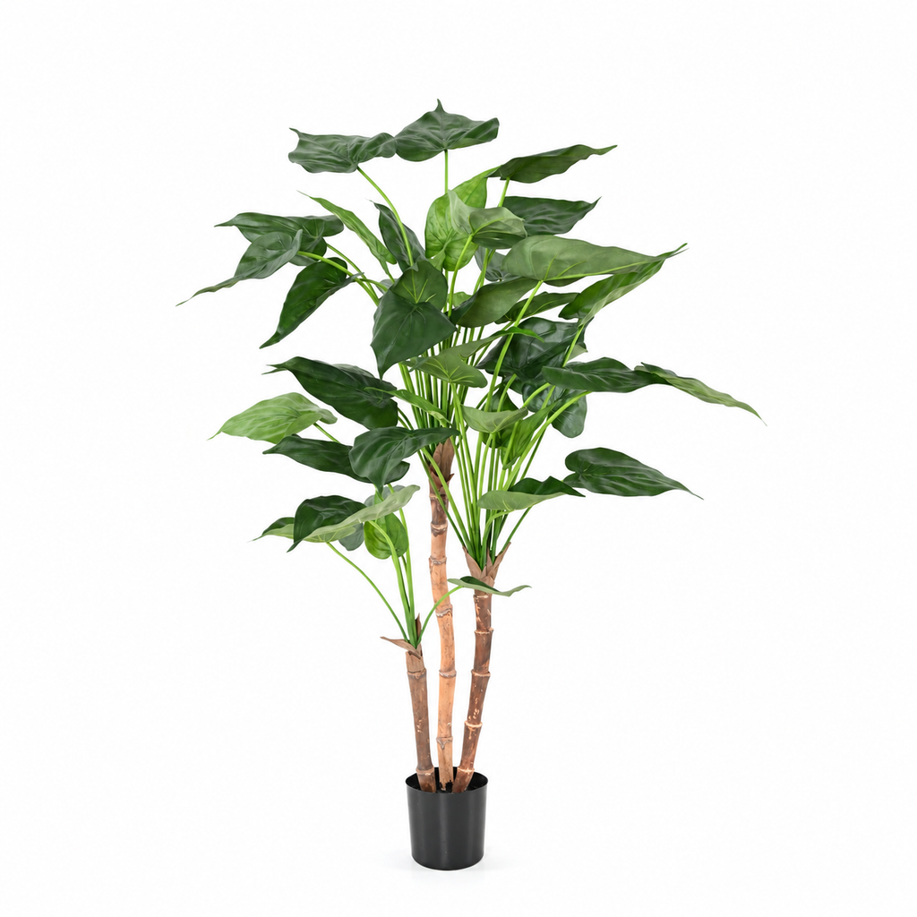 Plante Tropicale Artificiel Alocasia Cucullata 110 cm | Belle Verdure
