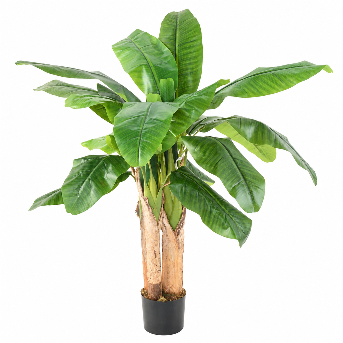 Bananier Artificiel Trois Troncs 132 cm | Belle Verdure