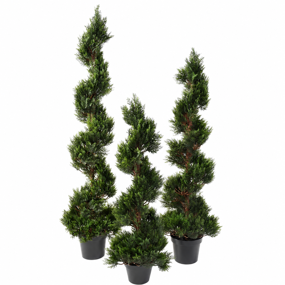Cyprès Artificiel Spirale Anti-UV 125 cm | Belle Verdure