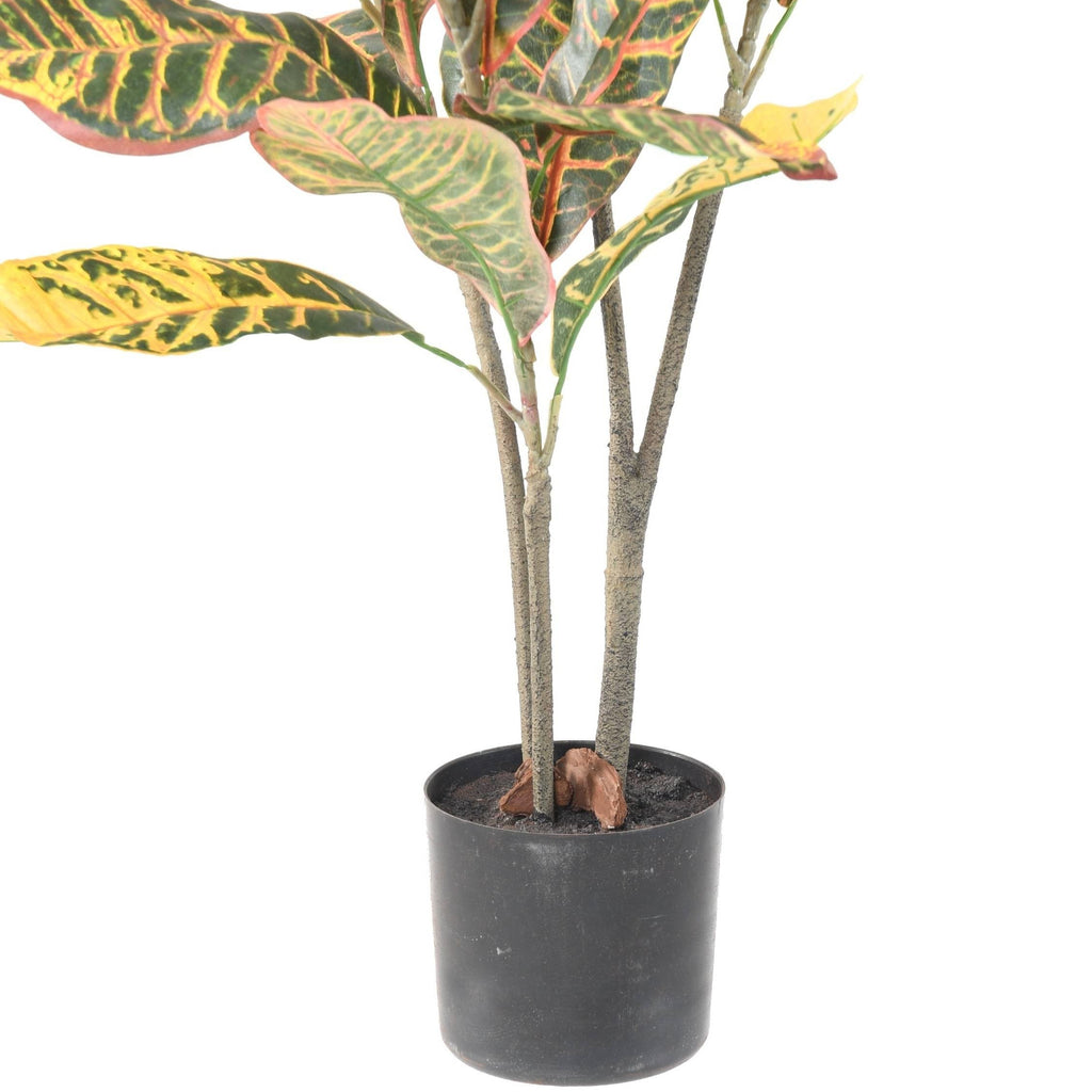 Plante Artificielle Croton 100 cm | Belle Verdure
