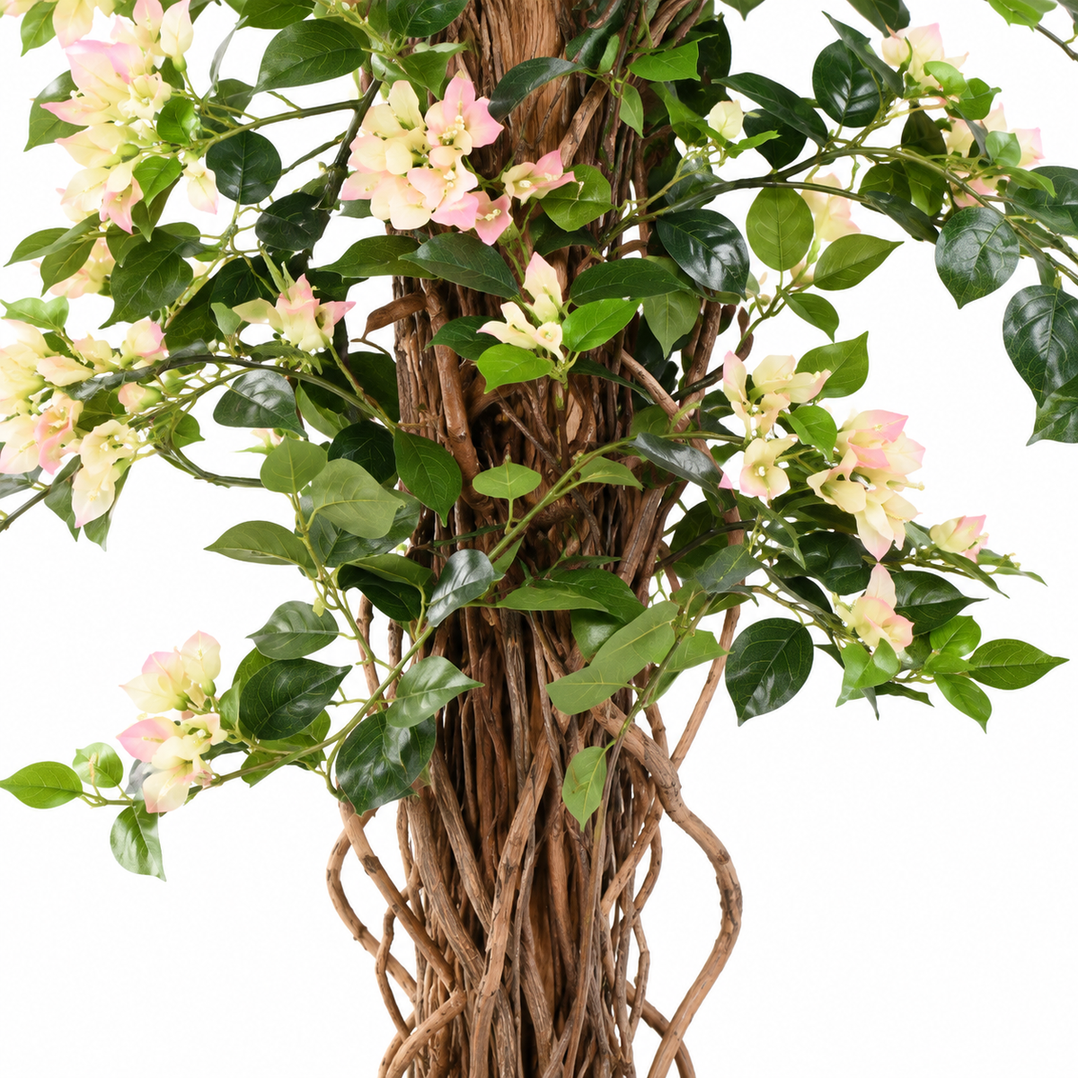 Bougainvillier Artificiel Lianes Blanc et Rose 180 cm | Belle Verdure