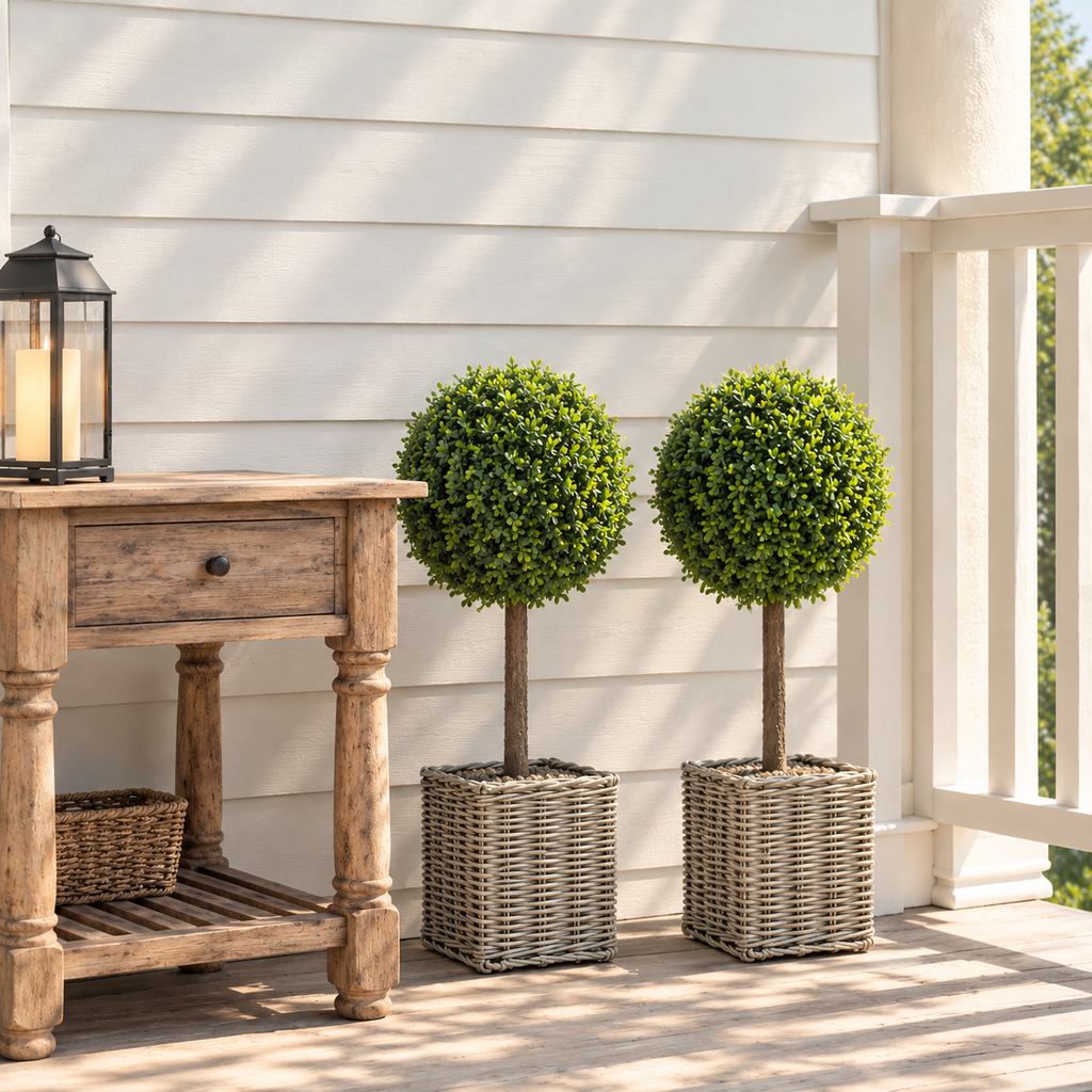 Buis Artificiel 50cm | Lot 2 pièces