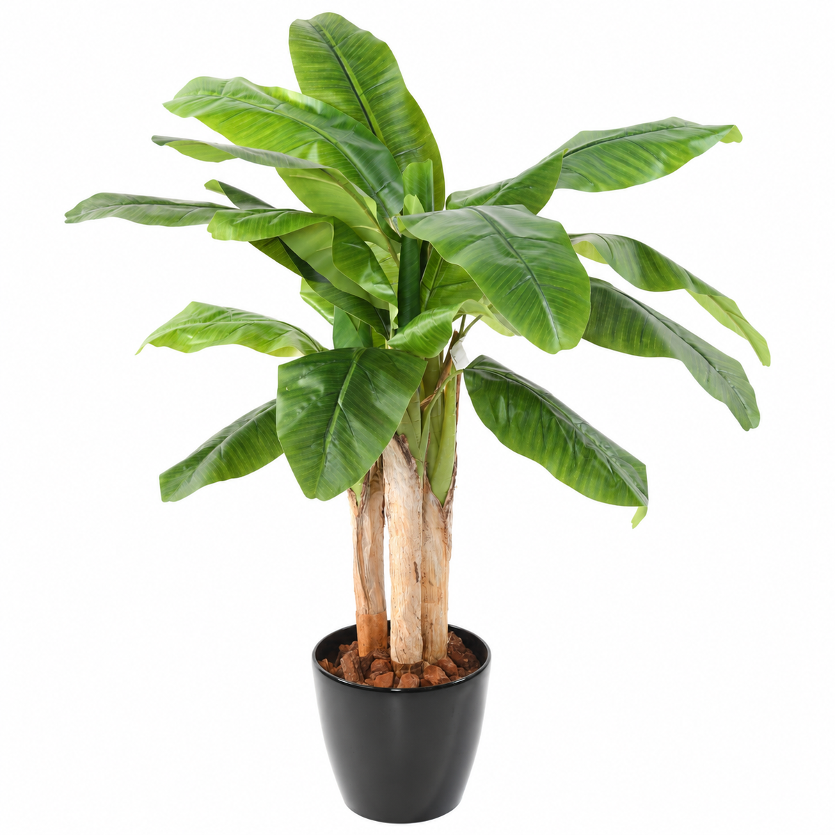Bananier Artificiel Trois Troncs 132 cm | Belle Verdure
