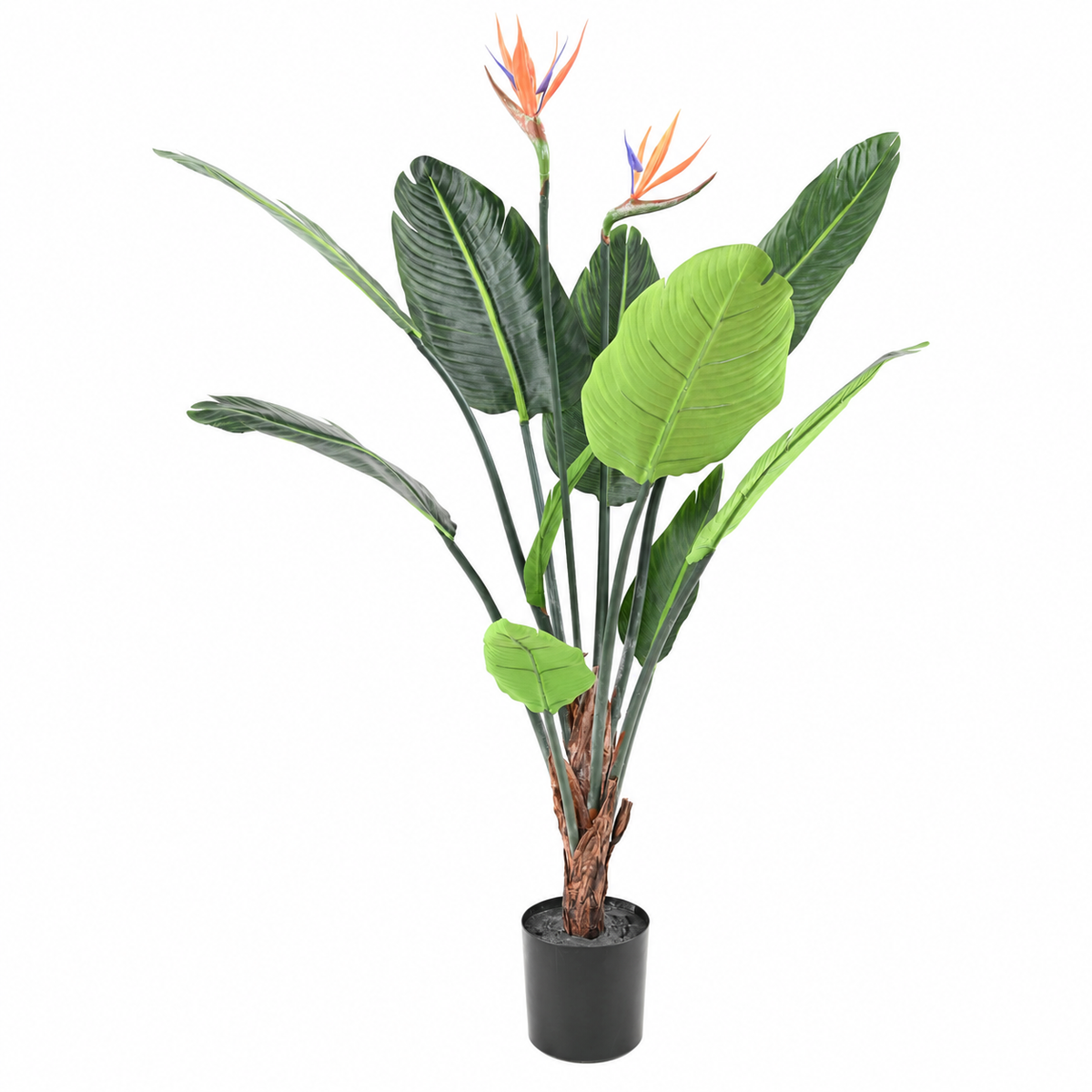 Bananier Artificiel Strelitzia Fleuri 120 cm | Belle Verdure