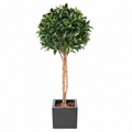 Laurier Nobilis Artificiel Boule sur Tige Anti-UV 130 cm | Belle Verdure