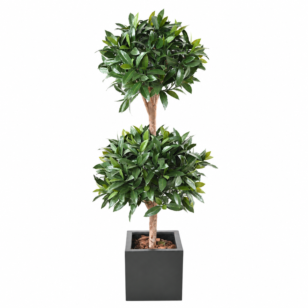 Laurier Nobilis Artificiel Double Boule Anti-UV 140 cm | Belle Verdure