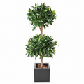 Laurier Nobilis Artificiel Double Boule Anti-UV 140 cm | Belle Verdure