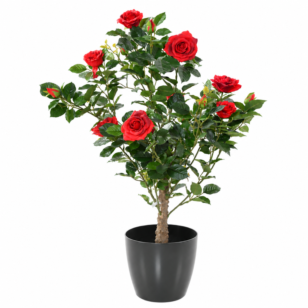 Rosier Artificiel Royal Rouge 100 cm | Belle Verdure