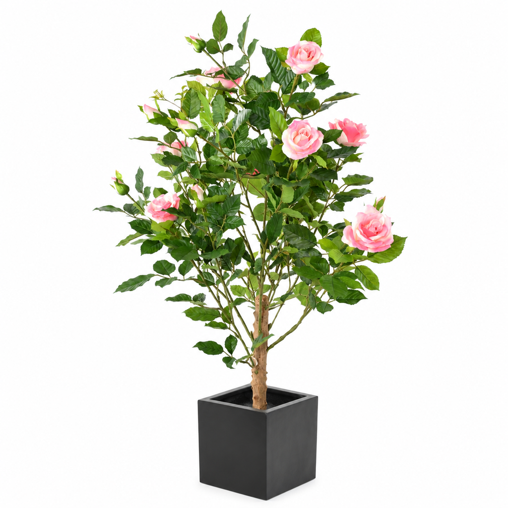 Rosier Artificiel Royal Rose 100 cm | Belle Verdure