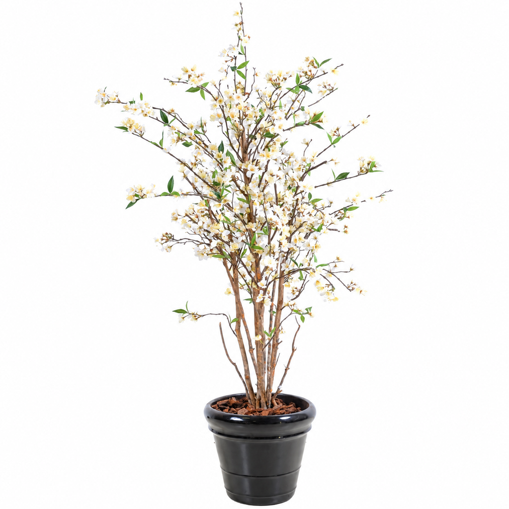 Cerisier Artificiel Fleuri Blanc 150 cm | Belle Verdure