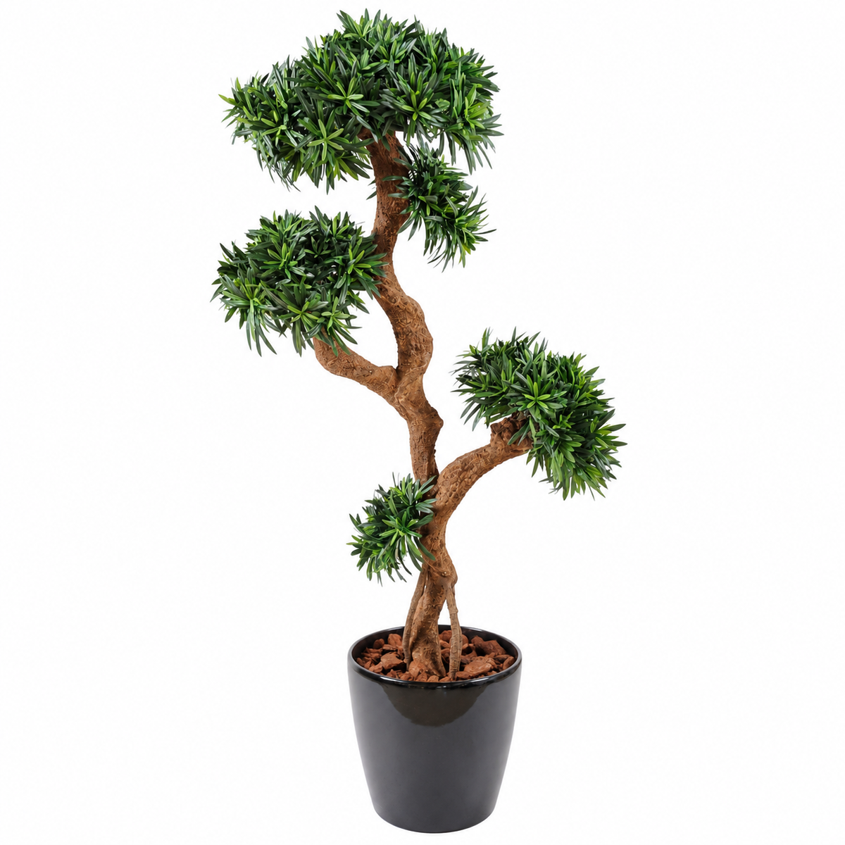 Bonsaï Podocarpus Artificiel Signature 140 cm | Belle Verdure