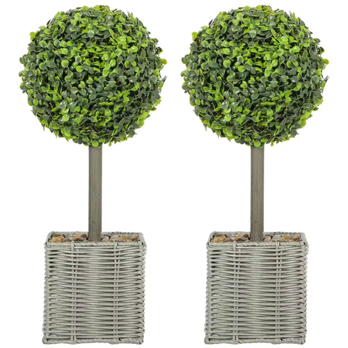 Buis Artificiel 50cm | Lot 2 pièces