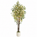 Eucalyptus Artificiel avec Led 210cm