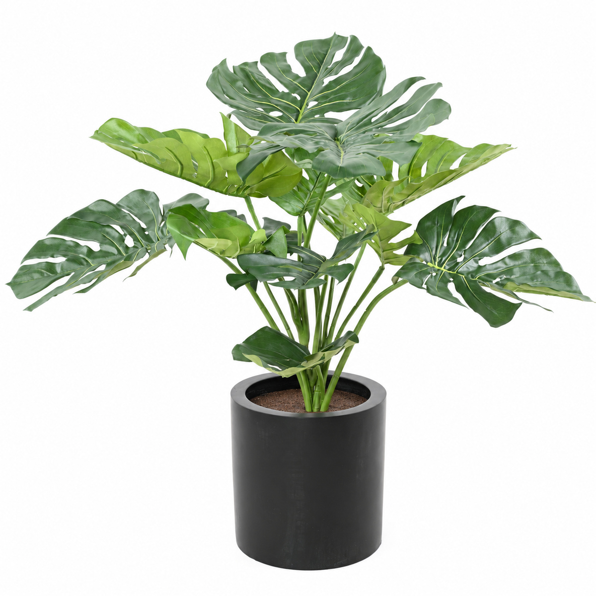 Philodendron Monstera Artificiel Essentiel Vert 75 cm | Belle Verdure