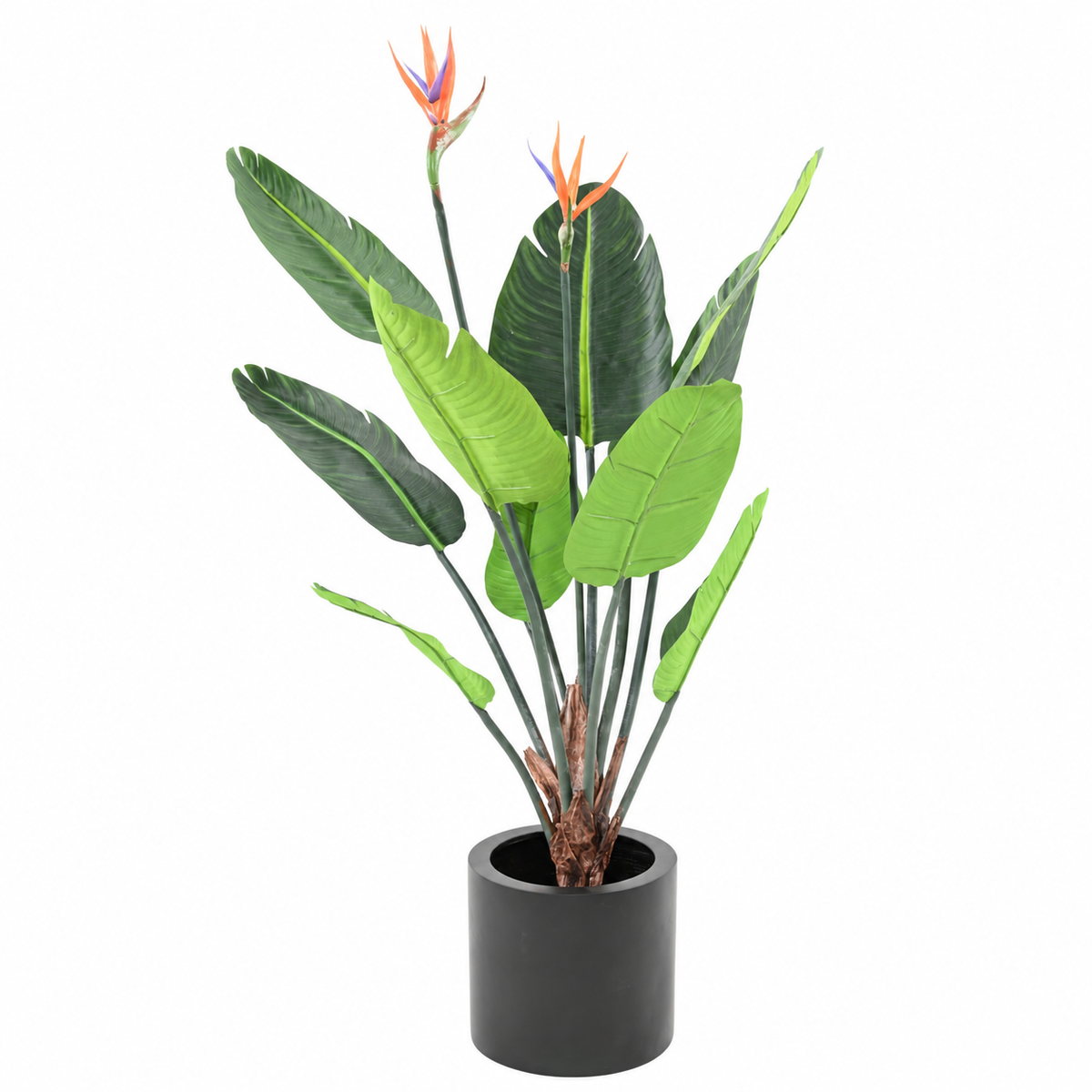 Bananier Artificiel Strelitzia Fleuri 120 cm | Belle Verdure