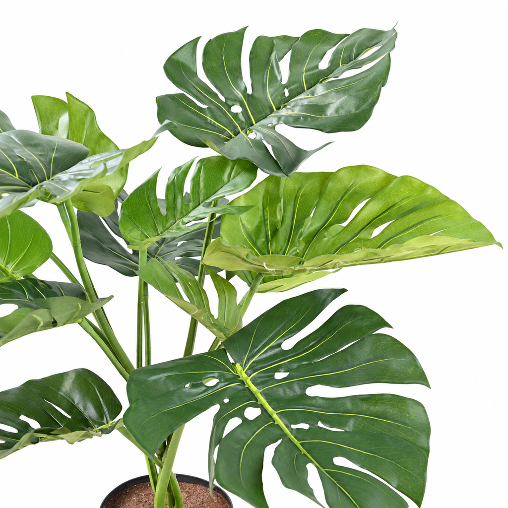 Philodendron Monstera Artificiel Essentiel Vert 75 cm | Belle Verdure