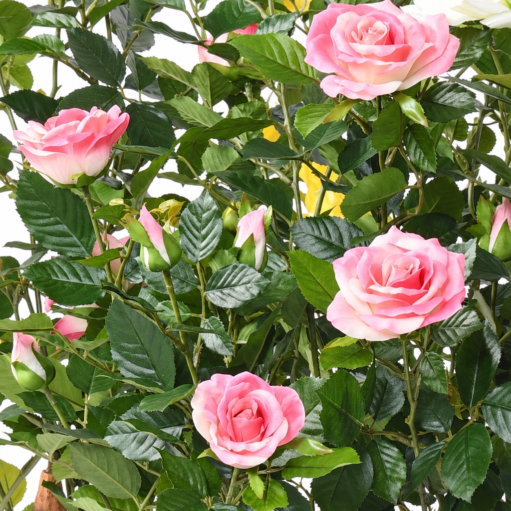 Rosier Artificiel Royal Rose 100 cm | Belle Verdure