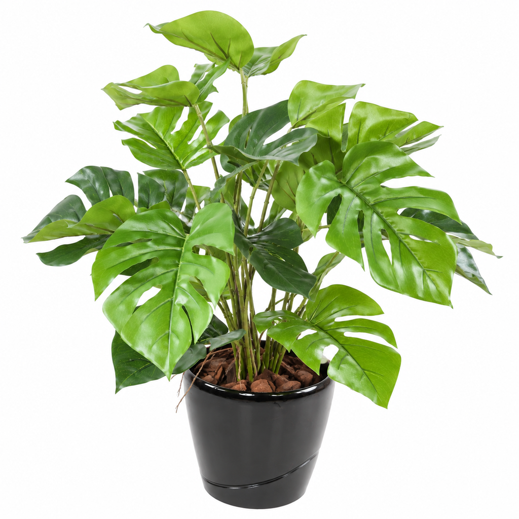 Philodendron Monstera Artificiel Natura 60 cm | Belle Verdure