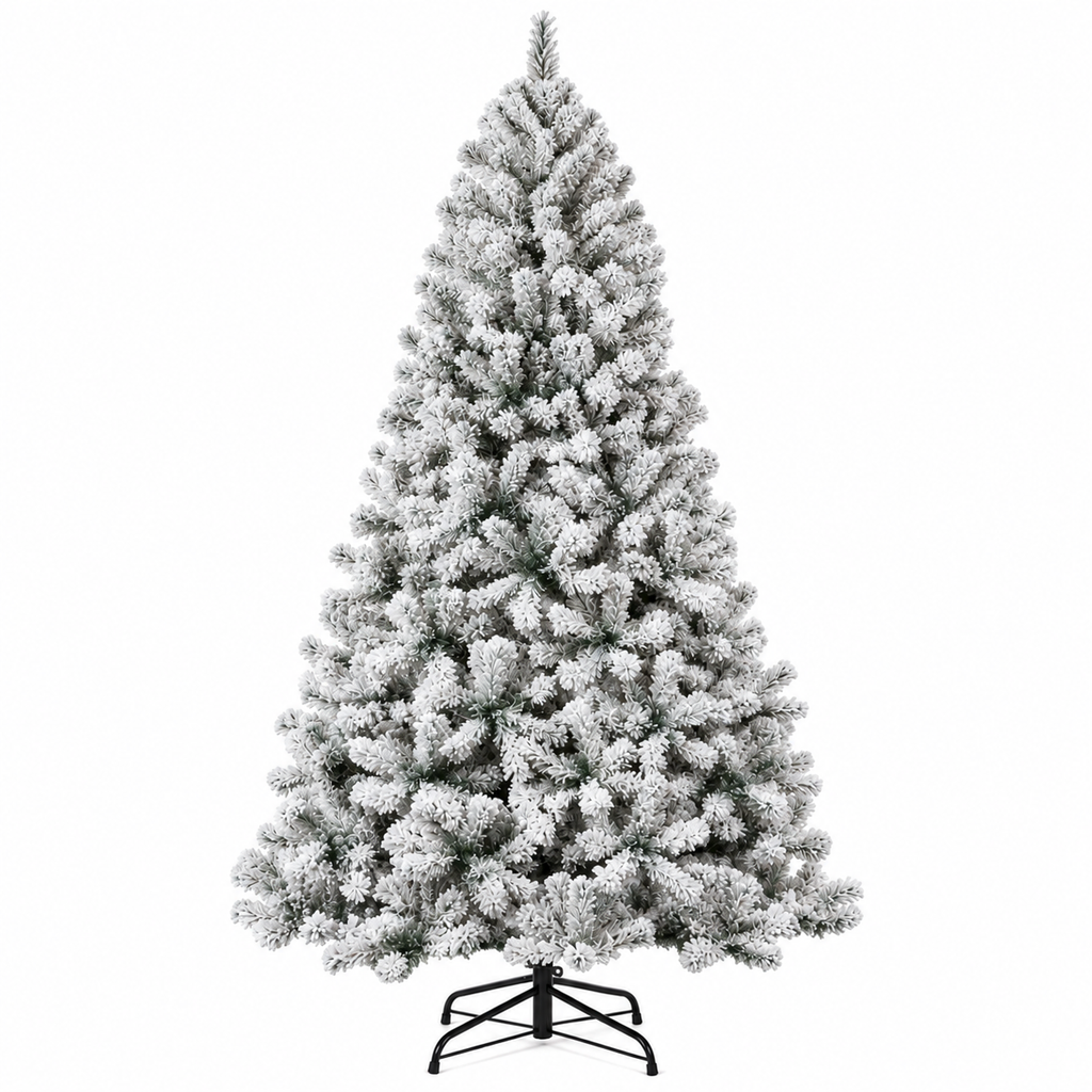 Sapin de Noêl Enneigé Artificiel