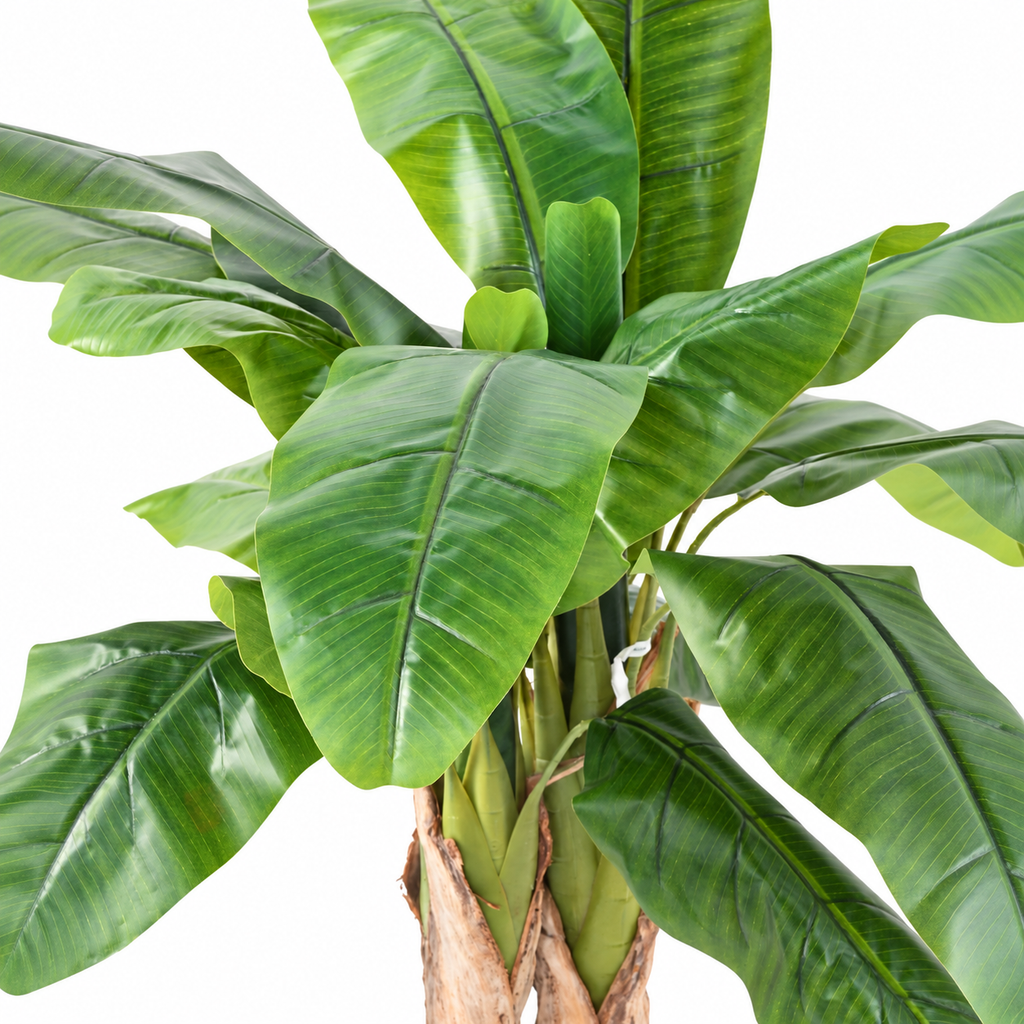 Bananier Artificiel Trois Troncs 132 cm | Belle Verdure