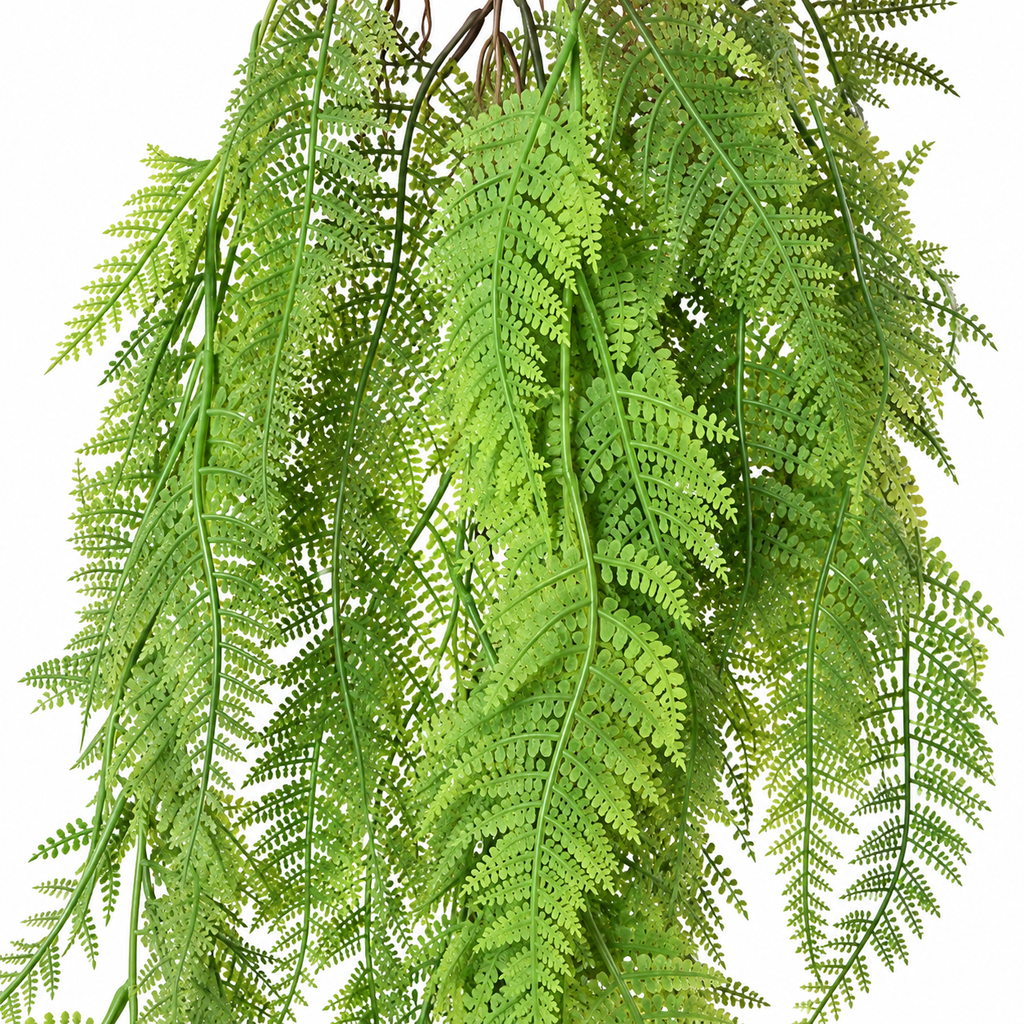 Fougère Athyrium Artificielle Retombante Verte 92 cm | Belle Verdure
