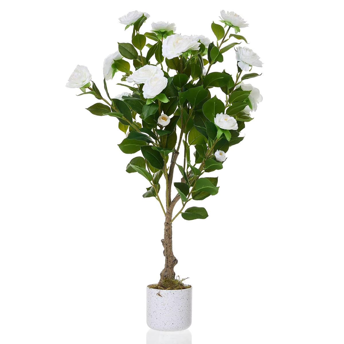 Rosier Artificiel Blanches 85cm