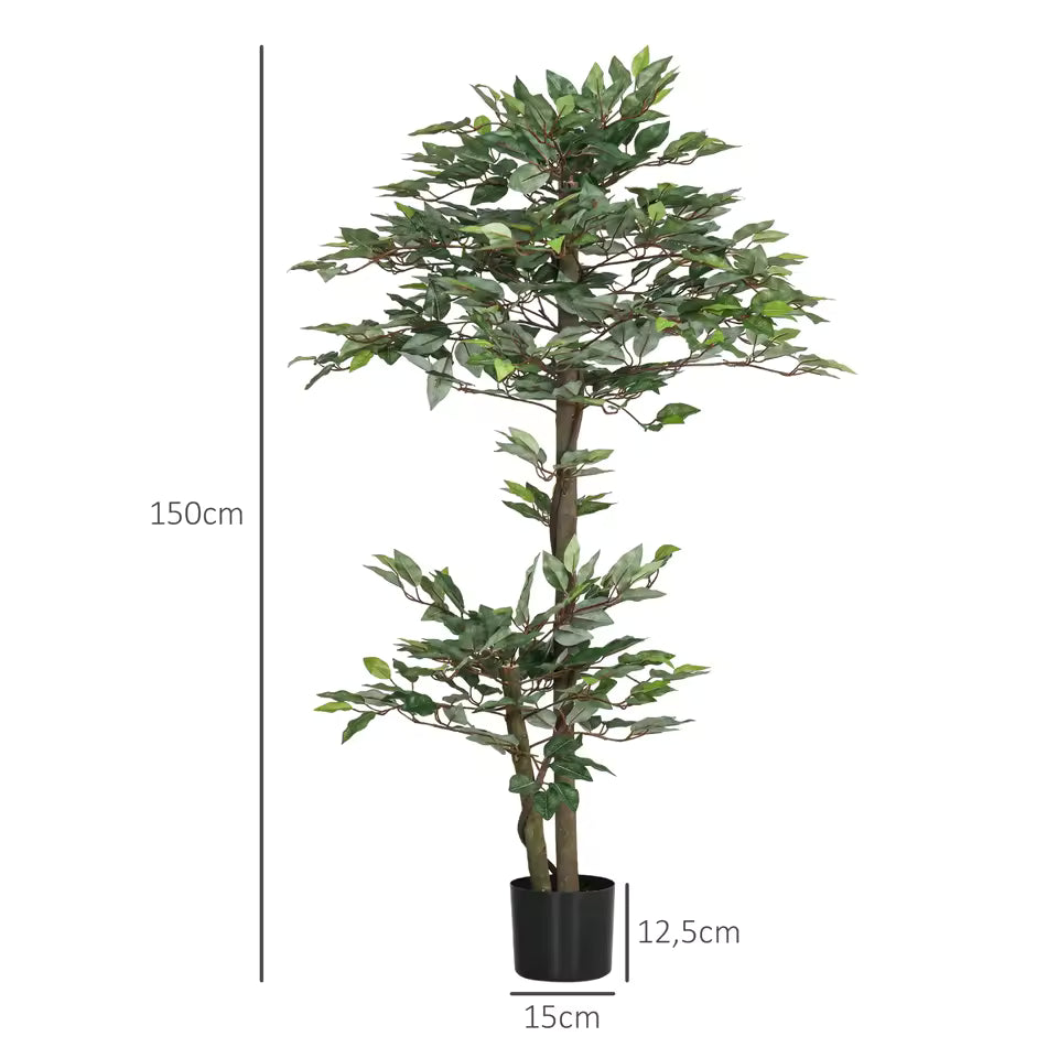 Plante Artificiel Ficus Crazy 150cm