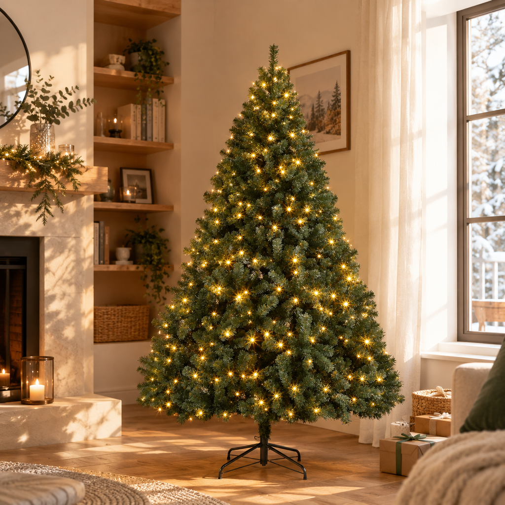 Sapin de Noêl Artificiel 250 lumières | 140cm