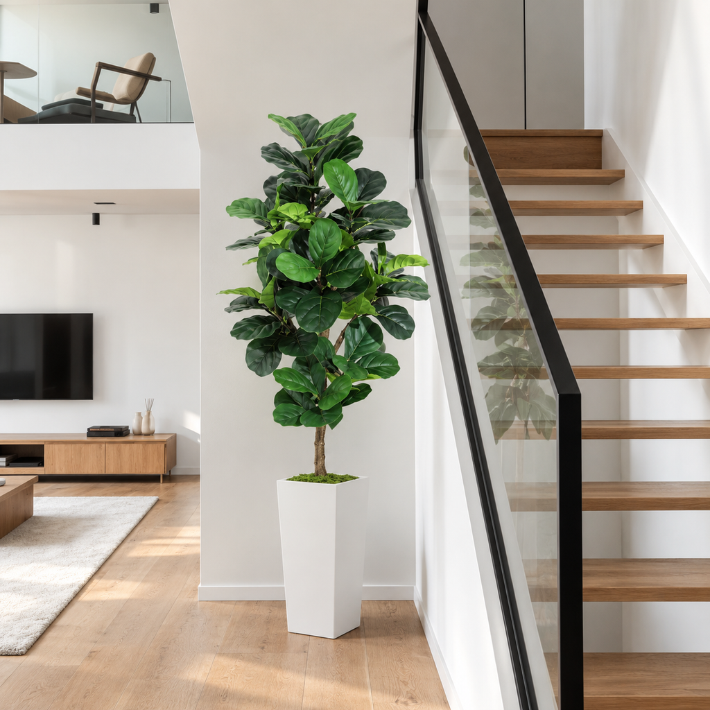 Ficus Lyrata Artificiel Deluxe