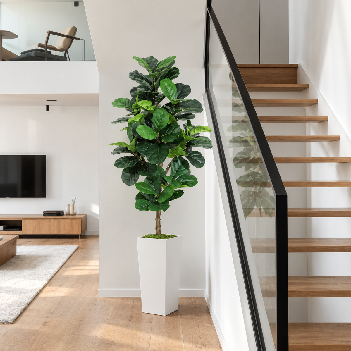 Ficus Lyrata Artificiel Deluxe