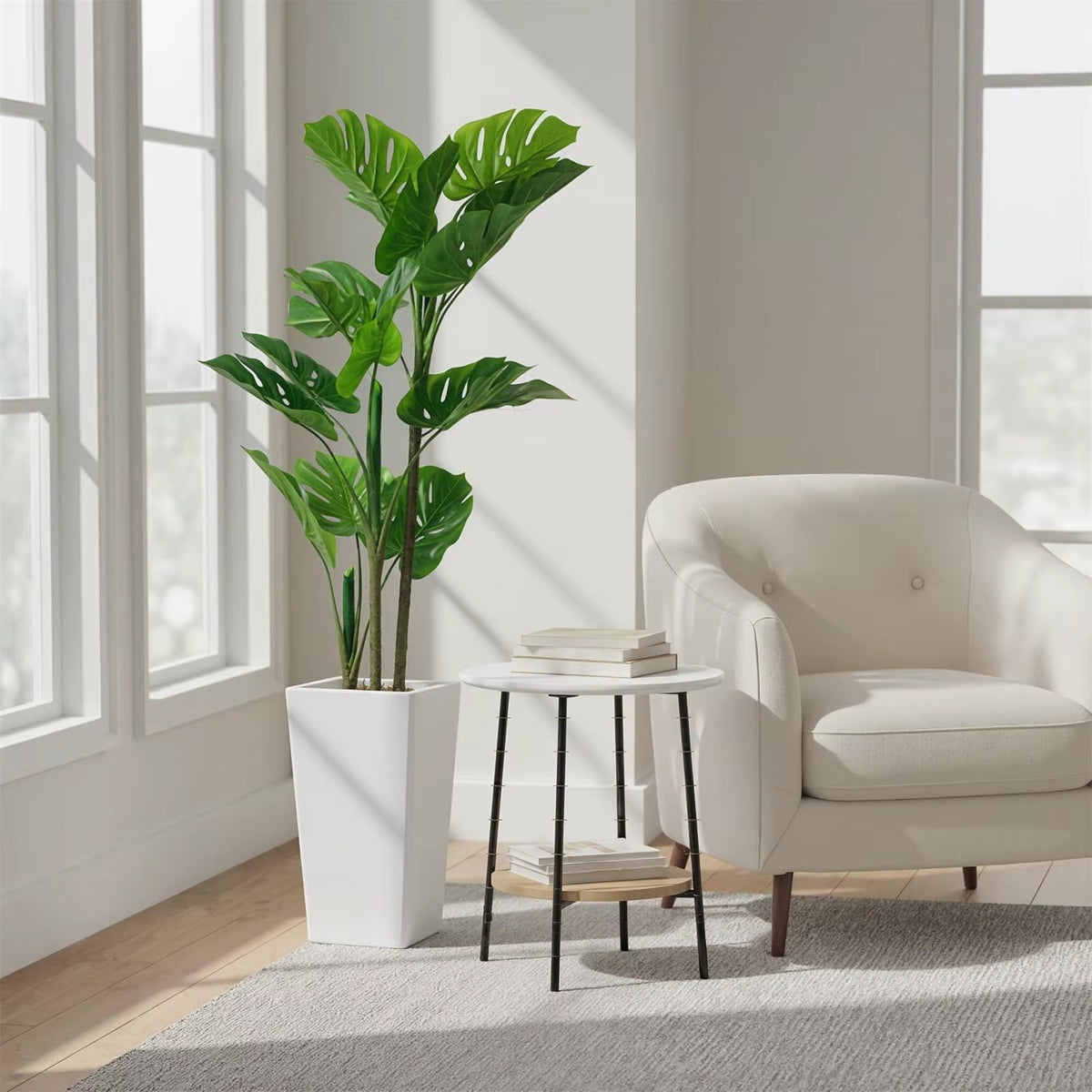 Monstera Deliciosa Artificiel 137cm