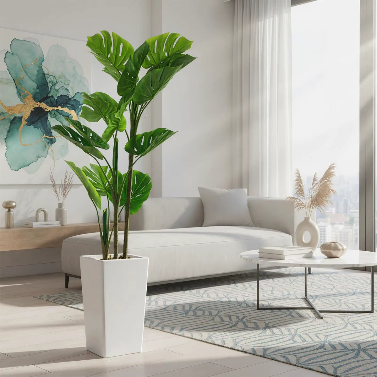 Monstera Deliciosa Artificiel 137cm