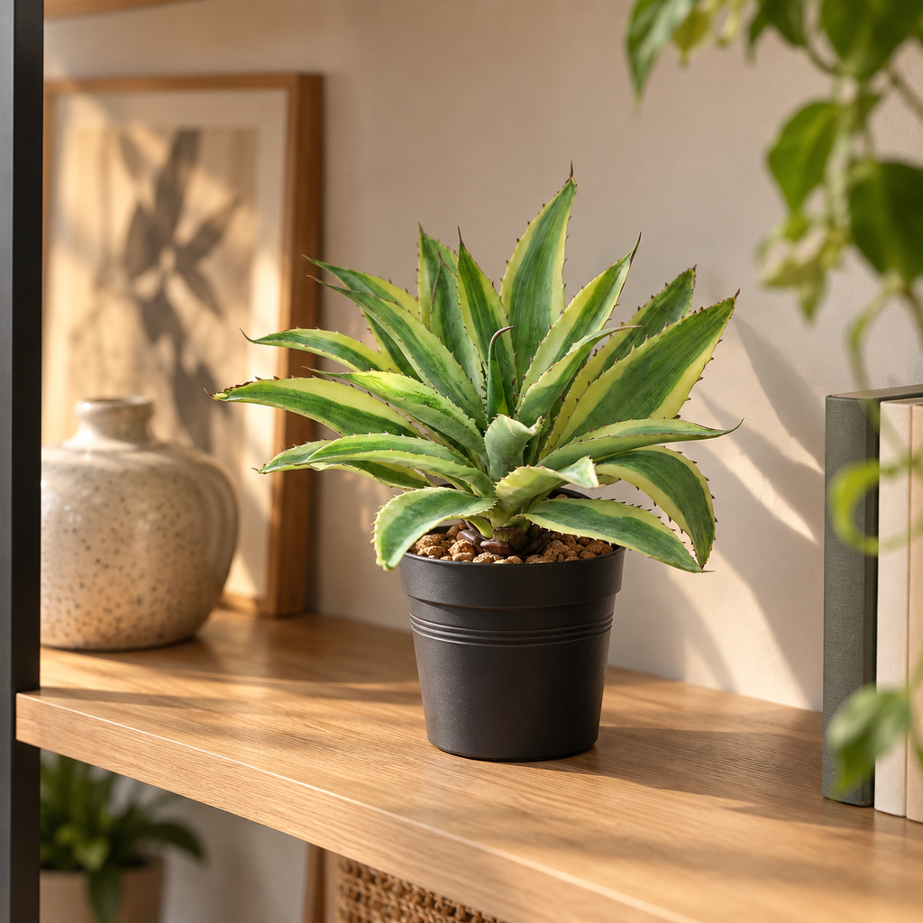 Plante artificielle Aloé Vert 27 cm | Belle Verdure