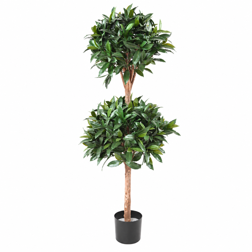 Laurier Nobilis Artificiel Double Boule Anti-UV 140 cm | Belle Verdure