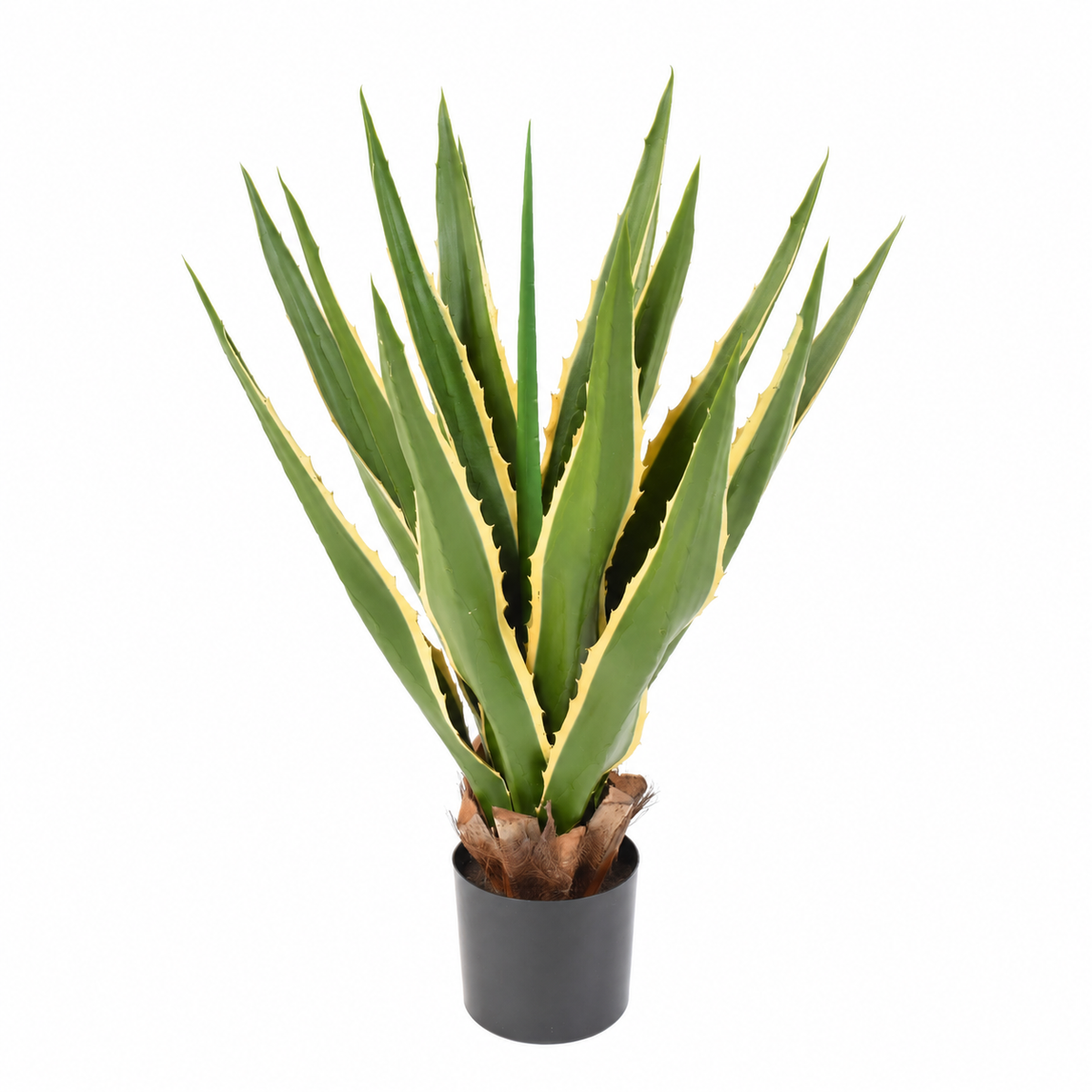 Plante artificielle Agave Furcraea Panaché 80 cm | Belle Verdure