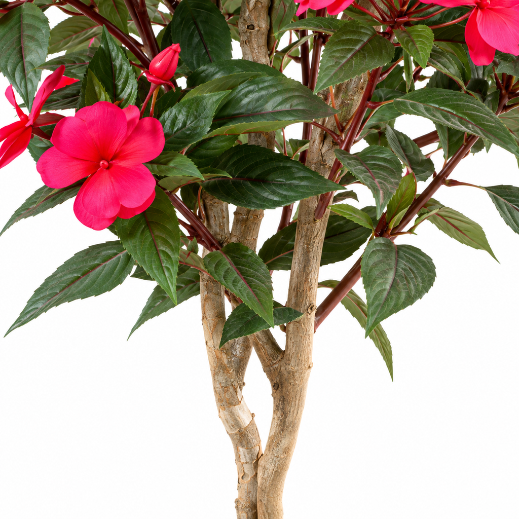 Impatiens Artificiel Fuschia 110 cm | Belle Verdure