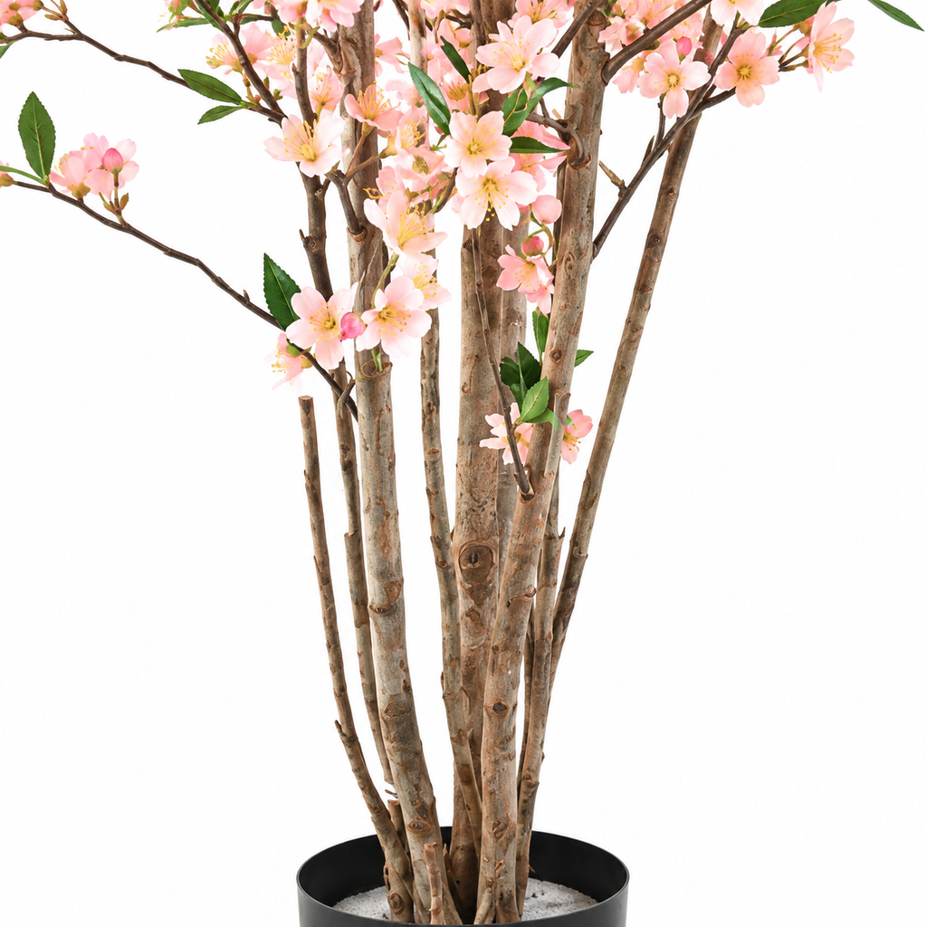 Cerisier Artificiel Fleuri Rose Clair 150 cm | Belle Verdure