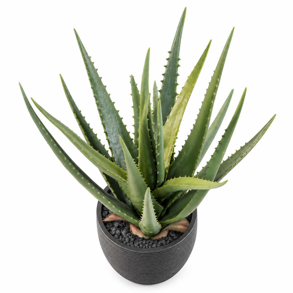 Plante artificielle Aloé Vert 48 cm | Belle Verdure