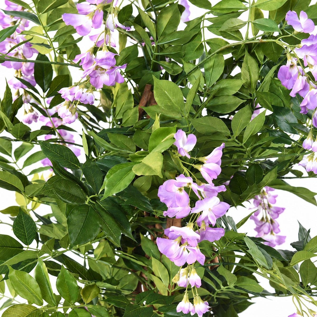 Glycine Artificielle Lavande 145 cm | Belle Verdure