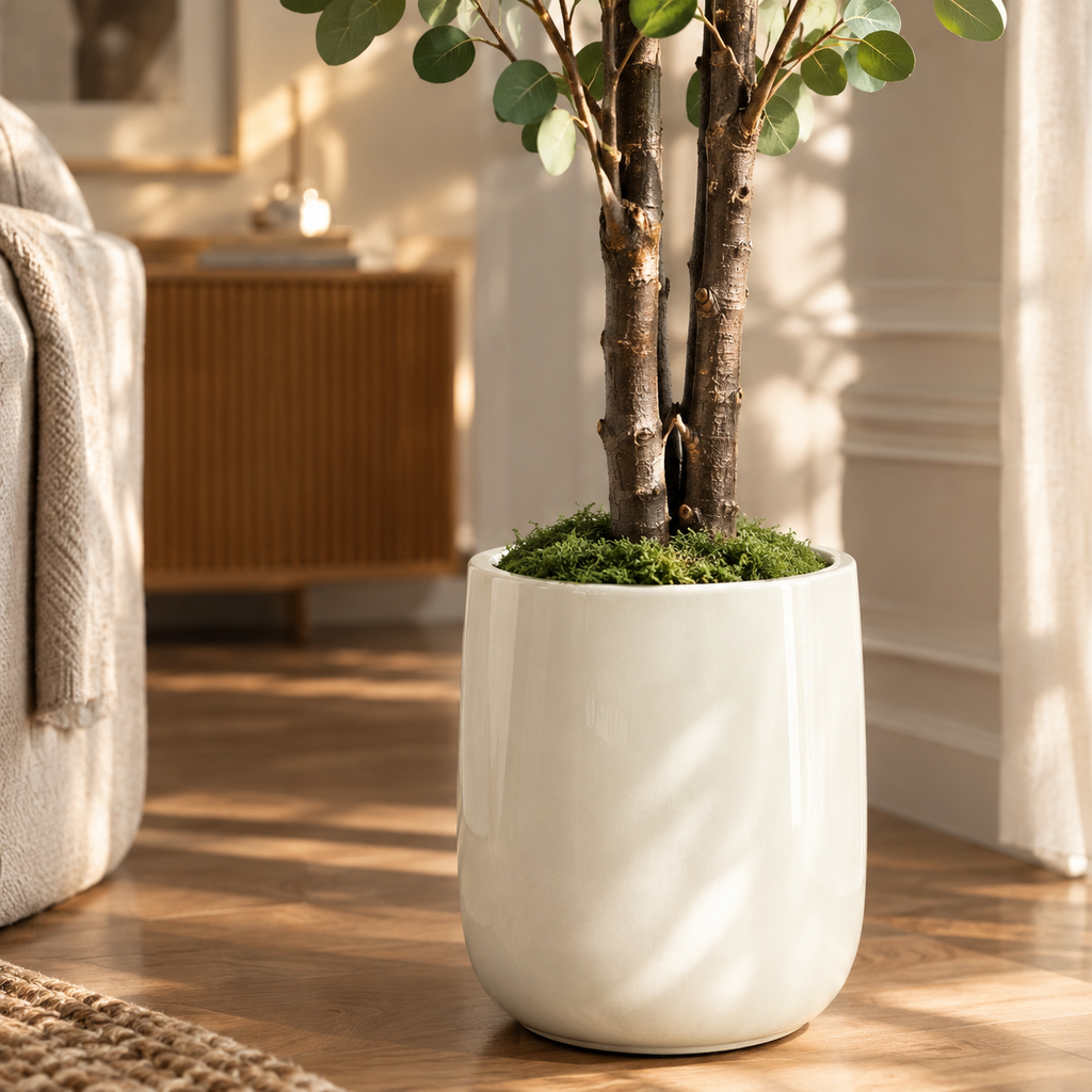 Eucalyptus Artificiel avec Led 210cm